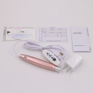 Rose <span class=keywords><strong>Red</strong></span> Máy Trang Điểm Vĩnh Viễn Kỹ Thuật Số Kit 1RL Cartridge Tốc Độ Cao Tattoo <span class=keywords><strong>Machine</strong></span> Gun Đối Với Microblading Brows Liner Lips - Product Image 3