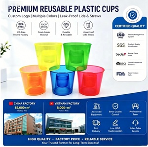 Tazas de bombardero de plástico, vasos de chupito de fiesta de bomba, vasos de bombardero de plástico duro de Color neón desechables, vasos de chupito de bomba Jager - Product Image 6