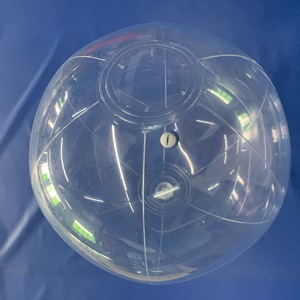 Pelota de playa inflable transparente de PVC, esfera, juguete para jugar al aire libre para niños y adultos - Product Image 2