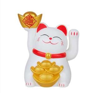 <span class=keywords><strong>Maneki</strong></span> <span class=keywords><strong>Neko</strong></span>, chat porte-bonheur japonais, 2 pouces, solaire, chat porte-bonheur qui fait la main, cadeaux d'ouverture de magasin, vente en gros - Product Image 6