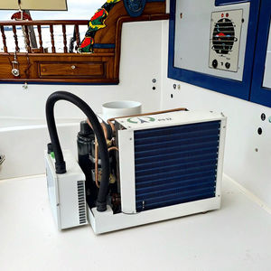 Sistema Raffreddatore d'<span class=keywords><strong>Aria</strong></span> ad Acqua Evaporativo Marino Automatico 24V CC R410A per Barche, a Pavimento, con Componenti Chiave (Motore e Pompa) - Product Image 3