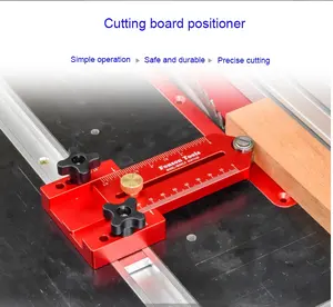 Woodworking Table Saw Thin Plate Sawing Guide Flip Roller Cutting Limiter Saw Blade Feeding Aid TMAX-tools