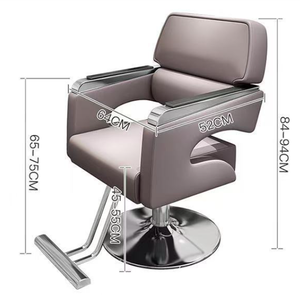 Ensemble complet de mobilier de salon de coiffure de style rétro européen de luxe, solution tout-en-un pour <span class=keywords><strong>barbier</strong></span>, fauteuil de lavage pour salon de coiffure - Product Image 6