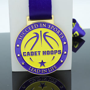 Fabricant de médailles de <span class=keywords><strong>basket</strong></span> personnalisées Médaille de <span class=keywords><strong>basket</strong></span>-ball Logo de <span class=keywords><strong>handball</strong></span> Croix en métal en alliage de zinc Europe personnalisée - Product Image 2