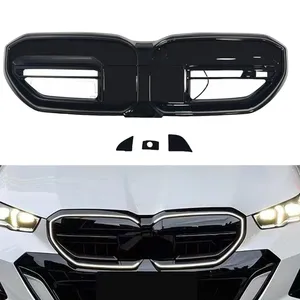 Grille de protection supérieure de capot avec éclairage LED pour BMW Série 5 2024-2026 I5 G60 G61 M60 530i 540i - Product Image 3