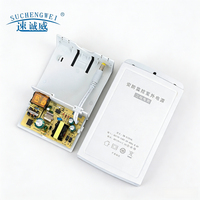 Unité d'alimentation murale 12V 5A 60W résistante aux intempéries à sortie unique pour systèmes de caméras de surveillance DVR NVR