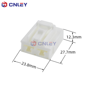 原装汽车母汽车电线适配器连接器2针60981104/6098-1104，带原装外壳 - Product Image 3
