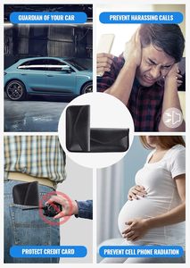 Sac Faraday personnalisé, isolation des signaux, anti-pistage, protection des clés de voiture, <span class=keywords><strong>blindage</strong></span> des signaux GPS RFID, cage Faraday pour la sécurité des données - Product Image 5