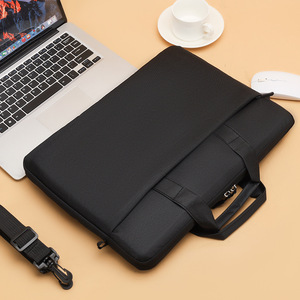 Sac pour ordinateur portable imperméable et antichoc, sacoche portable à bandoulière, 15,6 pouces, pour bureau, hommes et femmes, sacoche d'affaires personnalisée - Product Image 5
