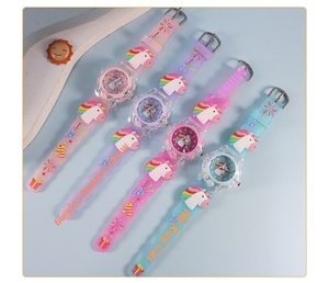 Reloj de Cuarzo Creativo con Esfera 3D de Dibujos Animados para Niños y Niñas de Primaria, <span class=keywords><strong>Serie</strong></span> Infantil con Caja Luminosa - Product Image 2