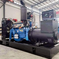 Groupe électrogène de type canopy 300 kW, alternateur diesel sans balais 350 kVA avec ATS et démarrage à distance pour l'alimentation de secours des hôtels