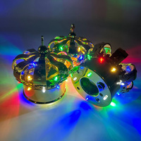 Discothèque désherbage fête coloré stroboscope bâton Topper Champagne bouteille de vin VIP Service affichage couronne couverture capuchon avec lumière LED