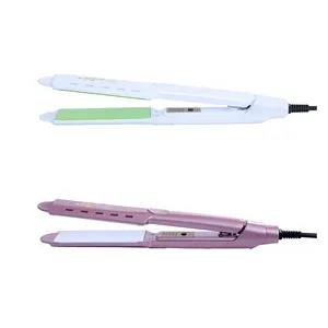 New design Fast Heat Hair Straightener Ceramic Flat Iron And Curler For short Hair men women