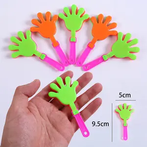 9cm 작은 손 박수 장난감 판촉 선물 소음 제조기 흔들리는 장난감 저렴한 맞춤형 응원 핸드 클래퍼