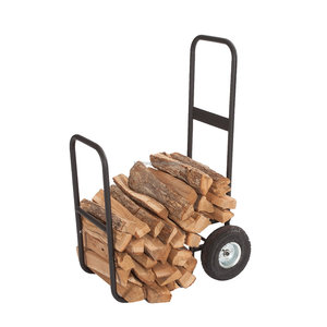 Porta Legna HY-LS-04A, Rastrelliera per Legna <span class=keywords><strong>da</strong></span> Ardere in Metallo con Copertura, Supporto per Legna <span class=keywords><strong>da</strong></span> Esterno - Product Image 2