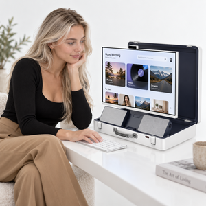Outdoor Portable Smart <b>Tv</b> Touch <b>Screen</b> 27 Inch Android Mobile <b>Tv</b> Smart Interactive Displays Suitcase Tablet 27-Inch Full HD Touc - Product Image 2