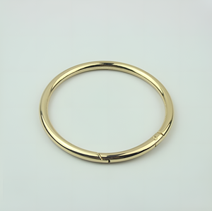 Anillo de resorte metálico de 76 mm, mosquetón, gancho de resorte, llavero, anillo ovalado de resorte con puerta abierta, oro, muestra gratuita, aleación de zinc, redondo, <span class=keywords><strong>3</strong></span> colores - Product Image 4