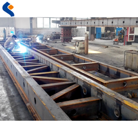 Soudage de pièces soudées en acier au carbone Fabrication de soudage à grande échelle et grand usinage