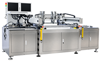 Machine d'impression sérigraphique entièrement automatique à alignement par vision CCD pour la production de marquage de soudures sur PCB