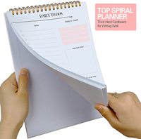 Agenda de regalo personalizada, cuaderno en espiral, cosas que hacer, planificador de tareas, Bloc de notas, lista de tareas diarias sin fecha, Bloc de notas para el trabajo y la escuela
