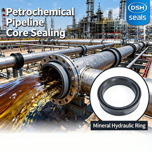 Sellos para equipos de extracción de petróleo OEM - Piezas de caucho NBR/HNBR moldeadas a medida, 10,000 PSI, larga duración, marca <span class=keywords><strong>DSH</strong></span> para herramientas de perforación y superficie - Product Image 3