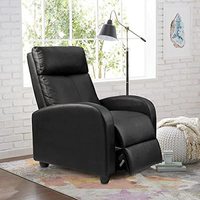 Fauteuil inclinable électrique et manuel noir, réglable, avec massage et chauffage, pour la détente et le repos, fourni directement par l'usine chinoise