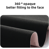 En gros Léger Respirant Doux Nylon Unisexe Sommeil Masque Pour Les Yeux Zéro Pression Élastique Suspendu Soutien D'oreille Outil Yoga Accessoire