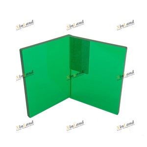 OD4 + 630nm 650nm Plaque de protection laser HeNe de fenêtre de visualisation de sécurité laser acrylique - Product Image 1
