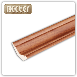 Moulage de corniche en <span class=keywords><strong>PVC</strong></span> de style indien, vente chaude à bas <span class=keywords><strong>prix</strong></span> pour la décoration de plafond - Product Image 2
