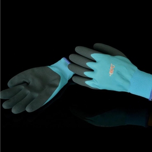 Subzero الشتاء مع الصوف سميكة للماء دافئة وباردة ركوب قفازات واقية من المطاط من الصوف - Product Image 3