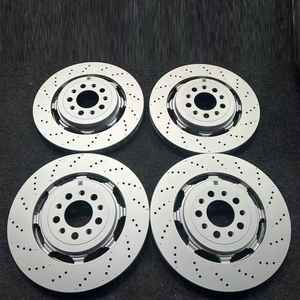 Disques de frein avant/arrière en fer pour Alfa Romeo Giulia <span class=keywords><strong>Stelvio</strong></span> <span class=keywords><strong>Quadrifoglio</strong></span> - Neuf avec garantie d'un an - Product Image 1