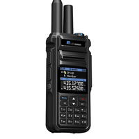 Radio POC GPS IP67 Resistente al Agua, Red Analógica, Modo Dual Analógico + POC, Radio UHF con Función de Relé, Pronóstico del Tiempo