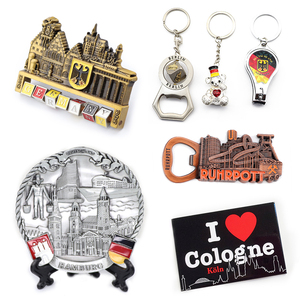 Imán de nevera de Metal 3D para viaje, imán de nevera para viaje de <span class=keywords><strong>Alemania</strong></span>, diseño personalizado, muestra gratis - Product Image 3