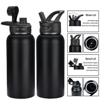 Vente en gros best-seller flacon de gymnastique bouteilles d'eau en acier inoxydable en vente avec logo