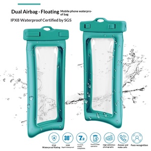 กระเป๋าใส่โทรศัพท์มือถือแบบลอยน้ำได้ กันน้ำ  สำหรับว่ายน้ำ ดำน้ำ เล่นสเก็ต และเดินทาง - Product Image 5