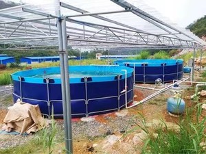 Đa Năng Hồ Chứa Có Thể Gập Lại PVC/TPU Bạt Ngoài Trời Hồ Bơi Hồ Cá Ao Cá - Product Image 6