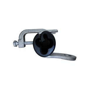 Pince de suspension pour câble de type XJG, corps en alliage d'aluminium avec isolation en caoutchouc - Product Image 3