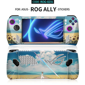 Autocollants en vinyle Asus Rog Ally pour la protection de la console de jeu avec motif tournesol - Product Image 1