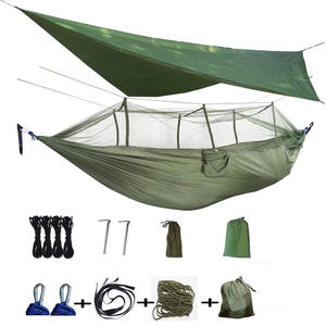 Mosquitera al aire libre Sombra Viaje Columpio de aire <span class=keywords><strong>Bosque</strong></span> Árbol Jardín Senderismo Vacaciones Picnic Camping Dosel <span class=keywords><strong>Hamaca</strong></span> - Product Image 4