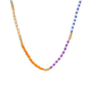 Collar de Cuentas de Colores Go2boho para Mujer, Gargantilla de Cuentas Delicada, Joyería Minimalista para Playa de Verano, Regalo - Product Image 6