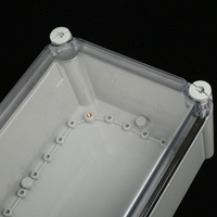 Caja electrónica eléctrica grande para exteriores serie AG plástico ABS resistente al agua con nivel de protección IP67 de alto impacto