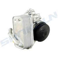 Rakitan Rumah Filter Oli Mesin Dengan Pendingin Oli untuk BMW B46 B48 11428642289 Seri 1 2 3 4 5 7 X3 X4 X5