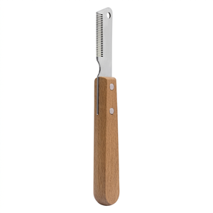 หวีแปรงขนสุนัขด้ามไม้ สำหรับดูแลขนสัตว์เลี้ยง ดีไซน์น่ารัก - Product Image 1