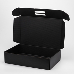 Scatola di spedizione in cartone ondulato grande con logo personalizzato in lamina d'oro biodegradabile - Product Image 5