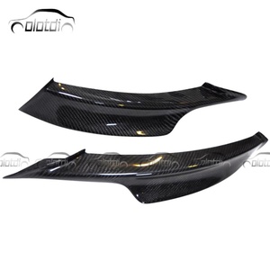 ชิ้นส่วนรถยนต์ สปอยเลอร์กันชนหน้า ปีกข้าง สปลิตเตอร์ คาร์บอนไฟเบอร์ สำหรับ BMW E90 LCI M Tech ปี 2009-2011 - Product Image 3