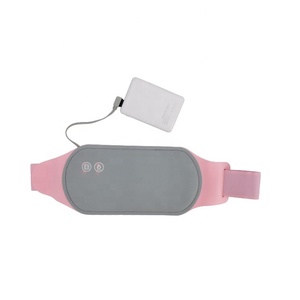 Cinturón de masaje vibratorio portátil para mujer, cinturón de cintura caliente para aliviar el dolor menstrual, uterino - Product Image 2