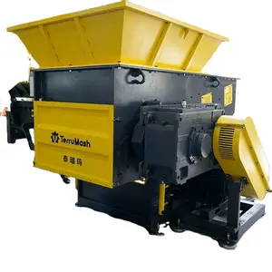 Professional Automation Single Shaft Shredder Aluminum Can Recycling Machine