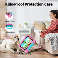 Barato 7 pulgadas Octa Core Tablet Android niños RAM 8GB + 5Gwifi pantalla táctil con tarjeta Sim tableta resistente educación Tablet Pc