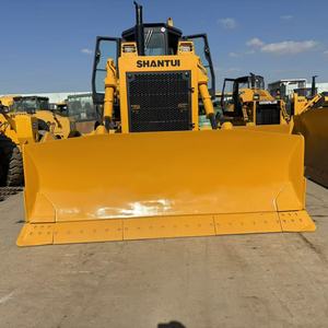 Bulldozer Shantui SD22 USADO, Amarillo, con Orugas, Equipo de Construcción Pesada, Motor Cummins de 180HP, Capacidad de Topografía de 8.6m - Product Image 5