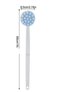 Outil de bain pour animaux de compagnie Silicone brosse douce Portable douche Massage nettoyage lavage chien brosse de bain - Product Image 2